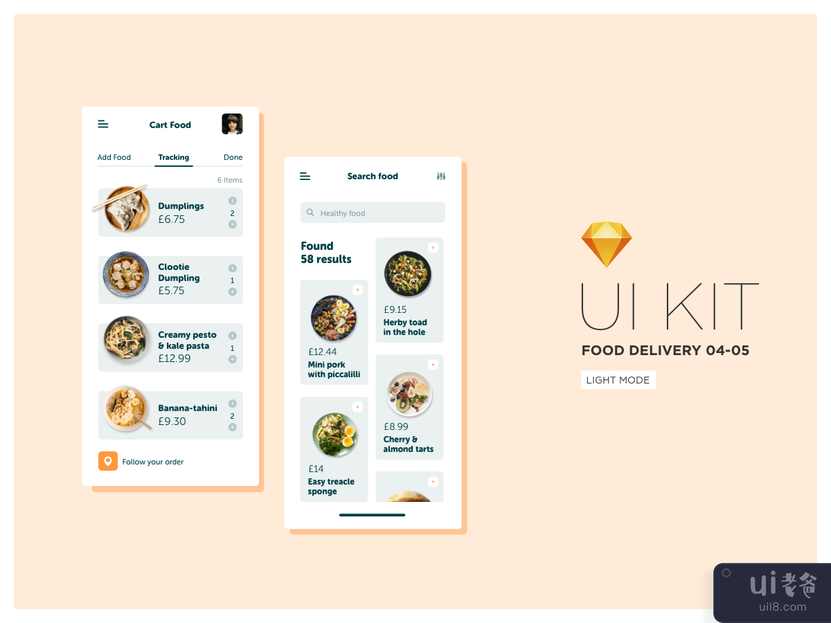Food Delivery UI Kit