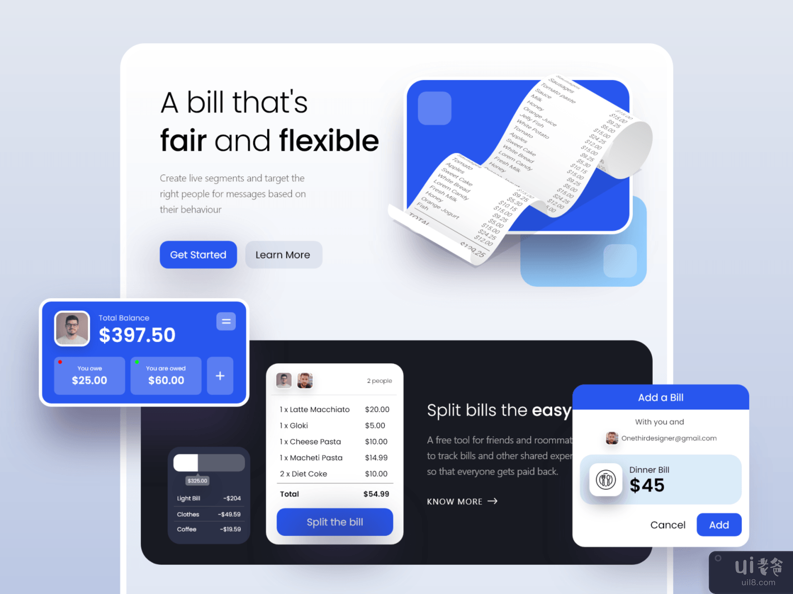 Kanba - Modern Sass Website Template