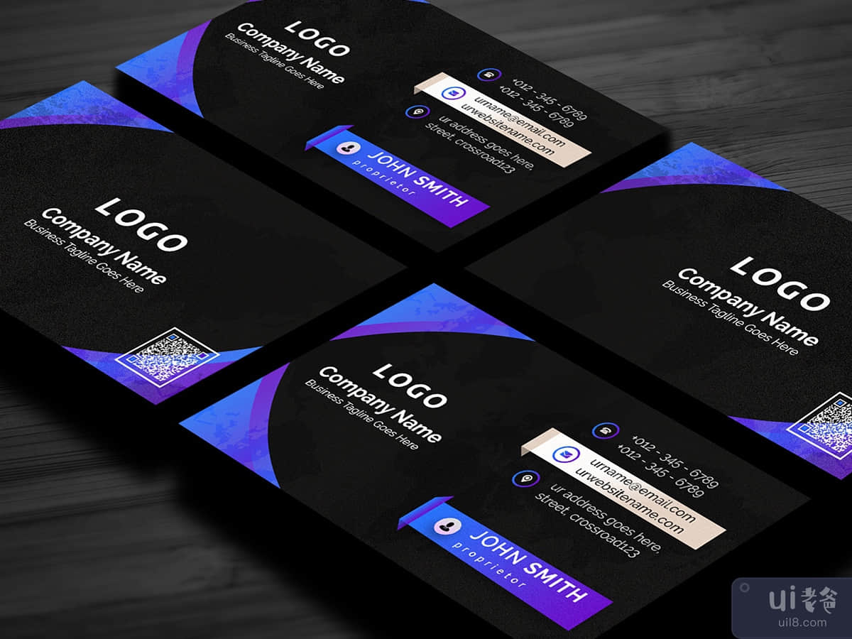 Modern Corporate Business Card Template