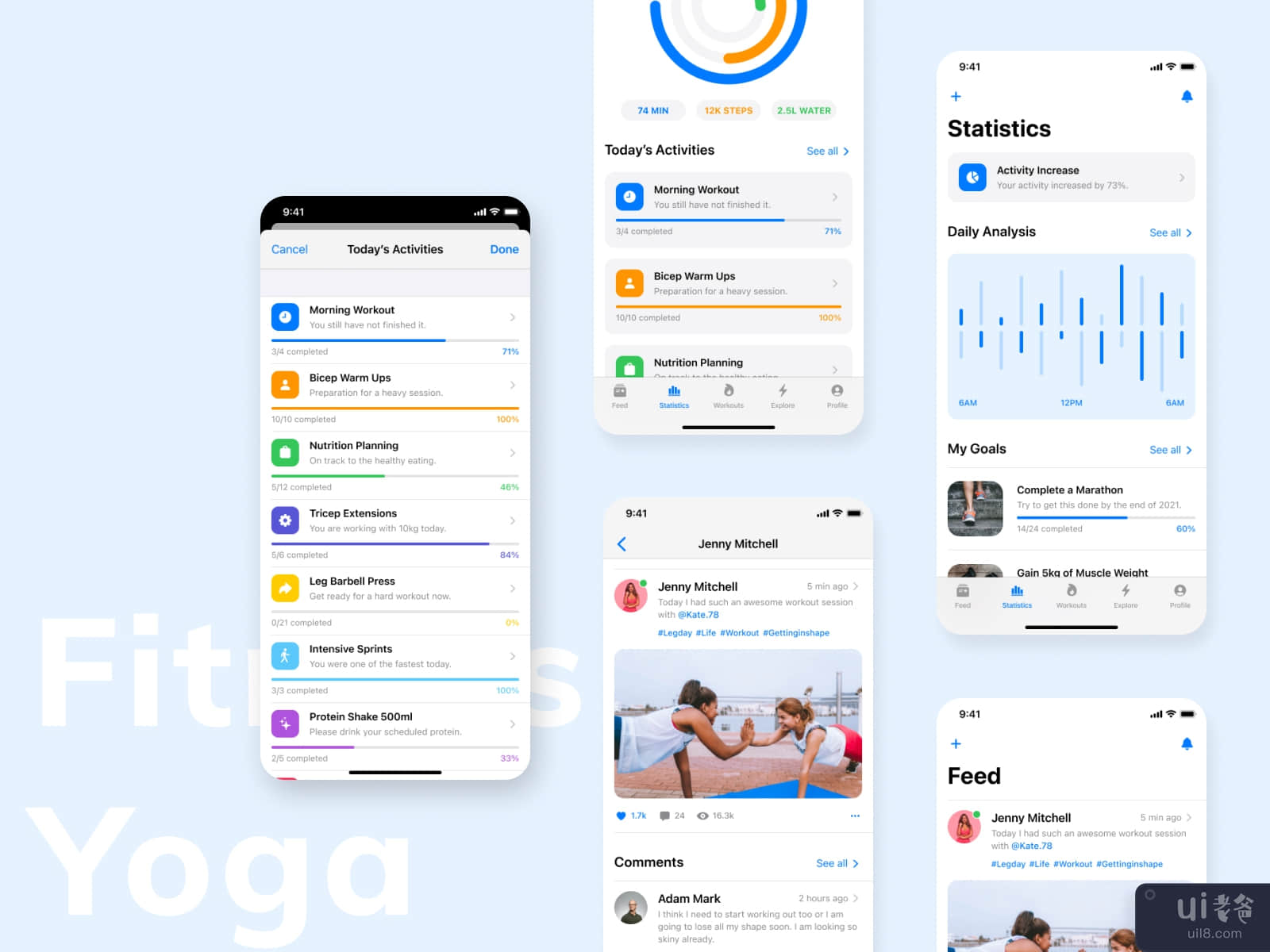 Fitness & Yoga App #2