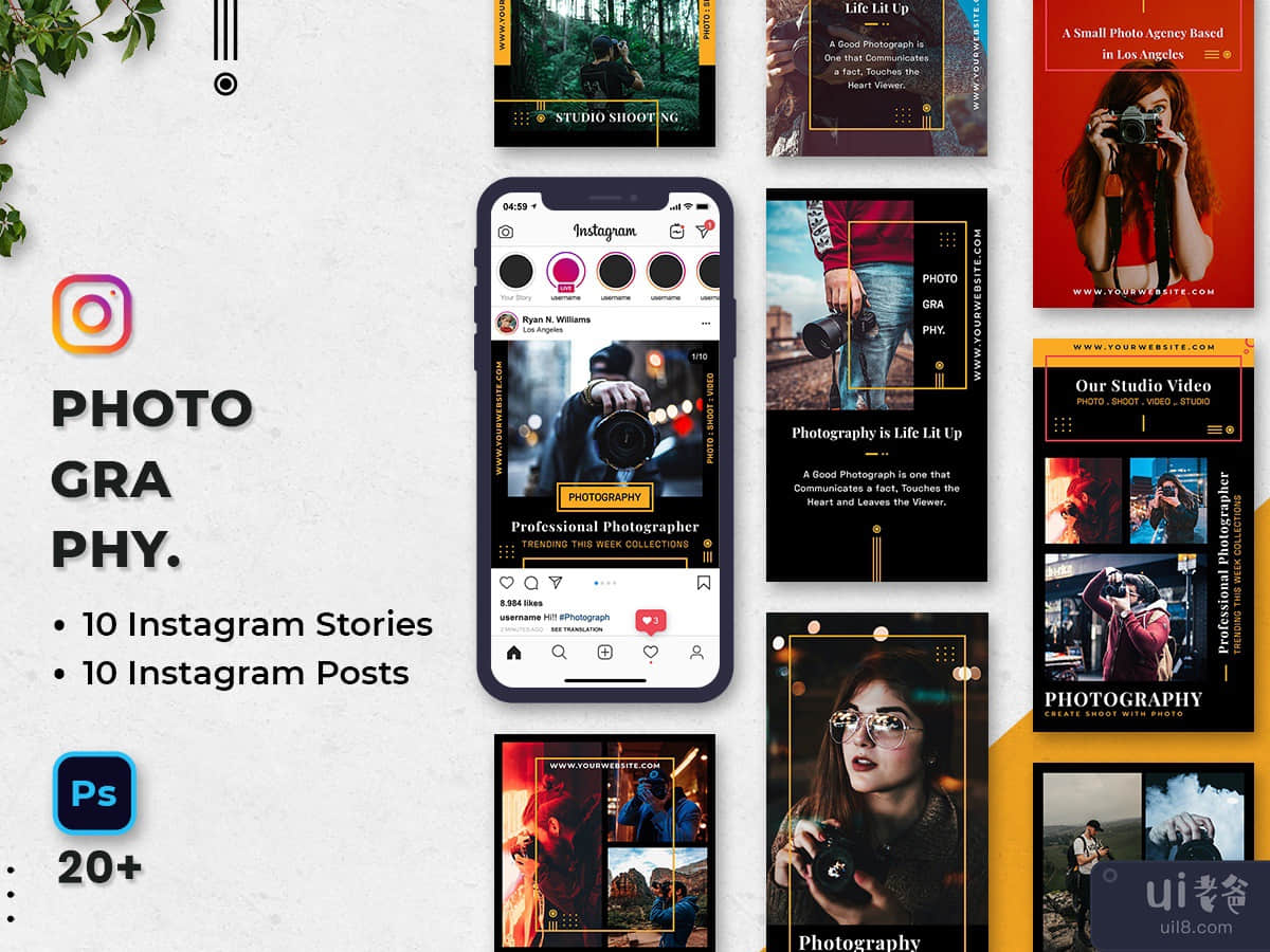 Photography Instagram Stories Posts