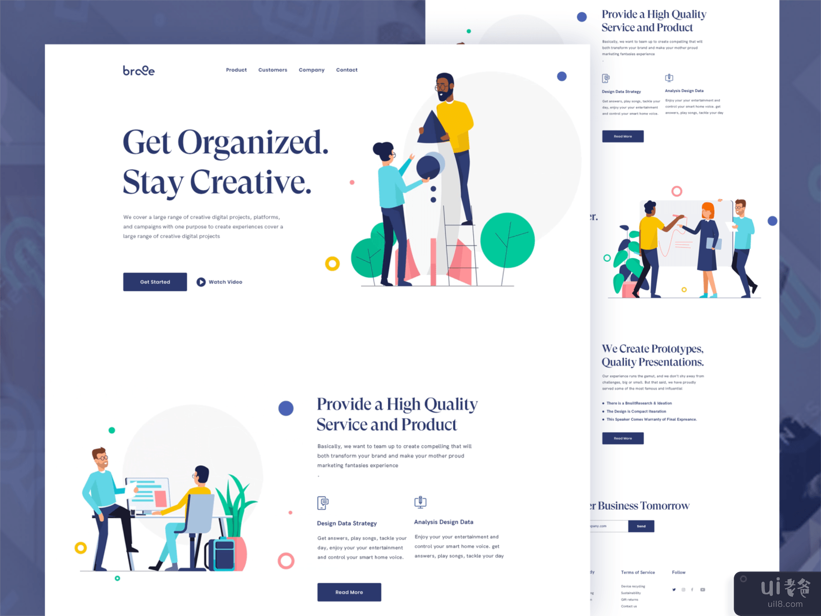 Business Startup Landing Page