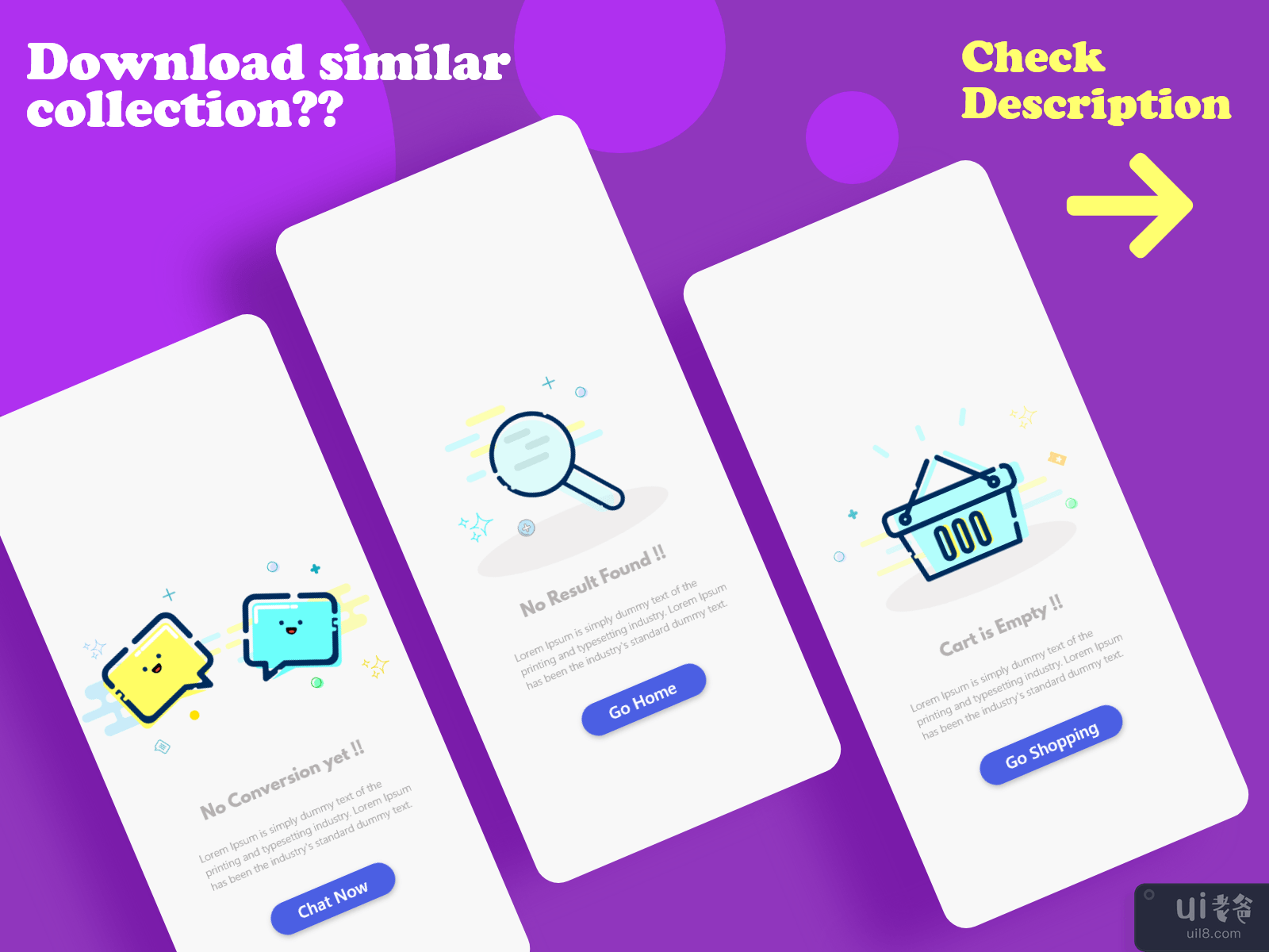 空状态收藏卷。 1（ES7）(Empty State Collection Vol. 1 ( ES7 ))插图4