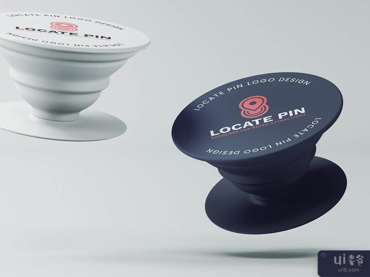 Location Tag Logo Design