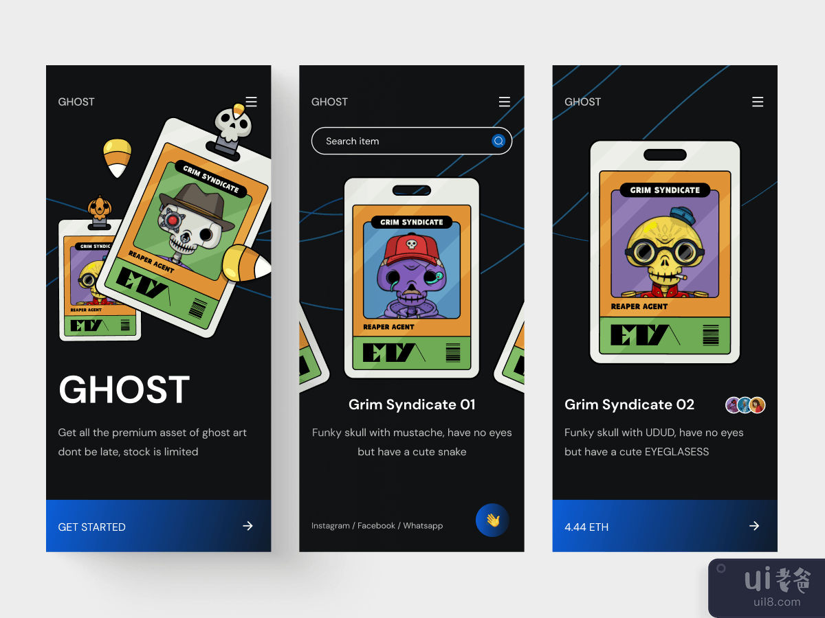 NFT Marketplace UI KIT Template 2