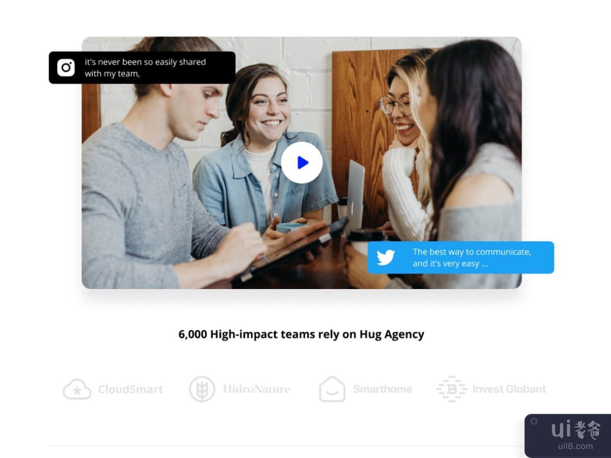 Hue - Figma 和 Elementor Pro 的模板(Hue - Template for Figma and Elementor Pro)插图1