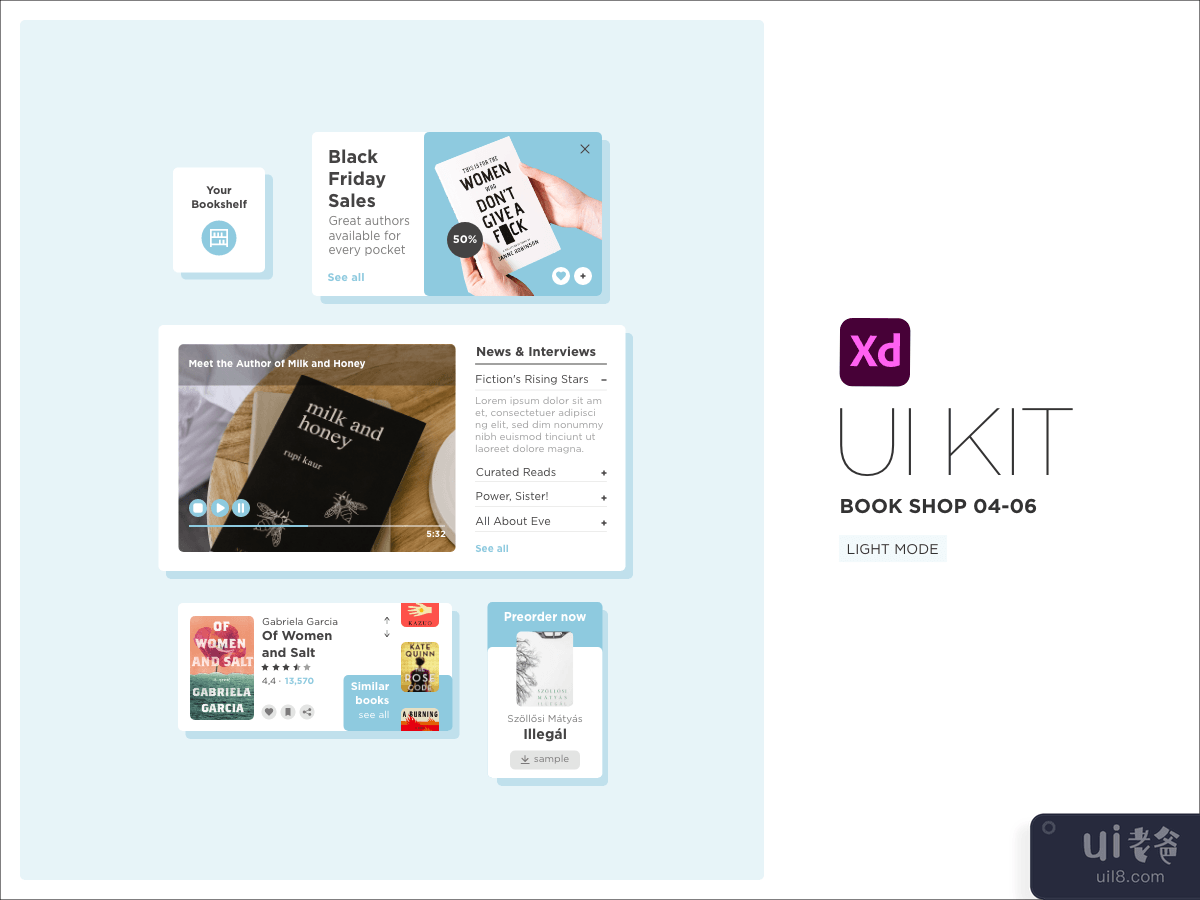 Bookshop UI Kit