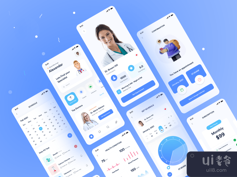 Medical Mobile App UX_UI