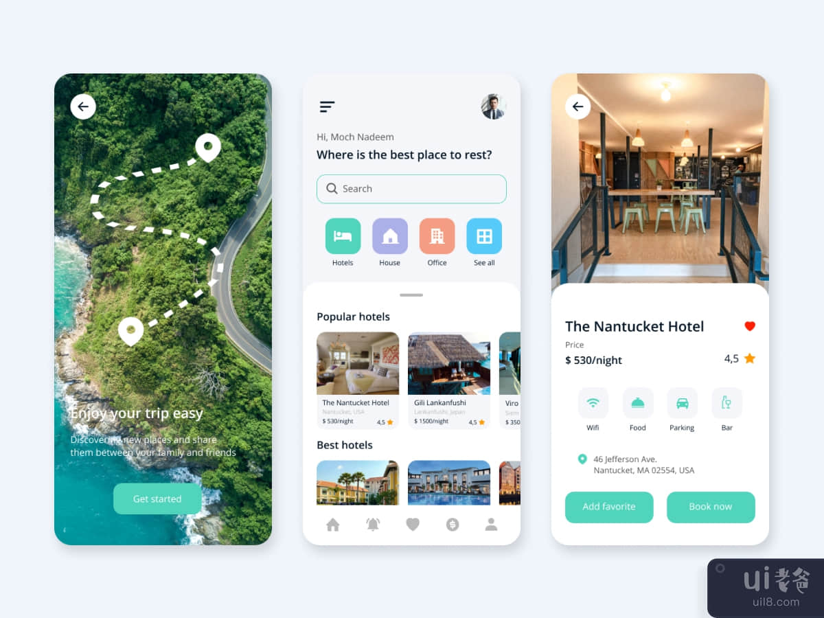 Boking Hotel Mobile App