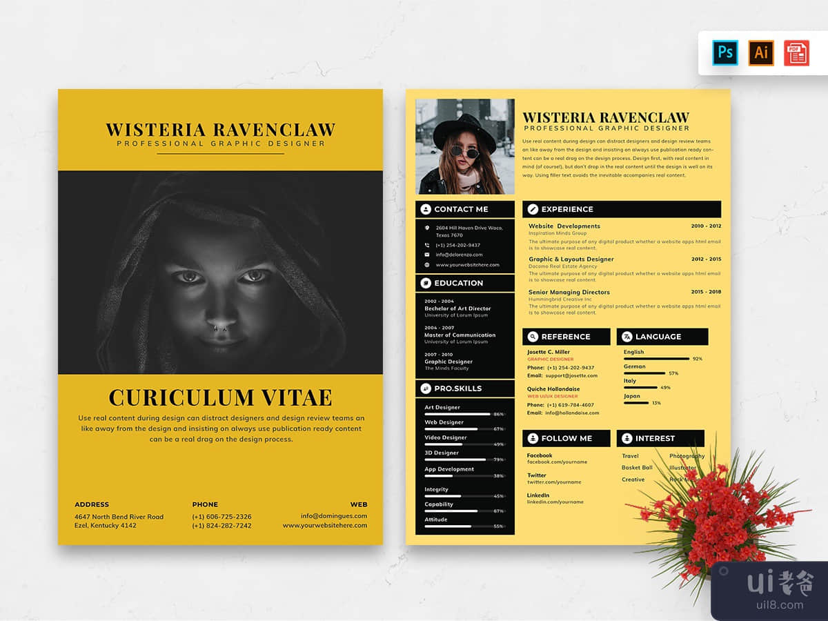 Resume CV Template-79