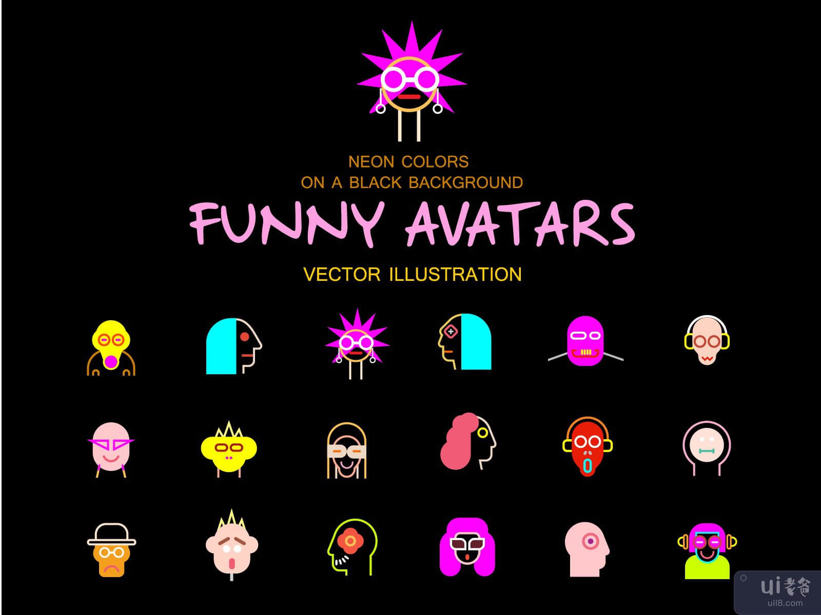 Funny Avatar Neon