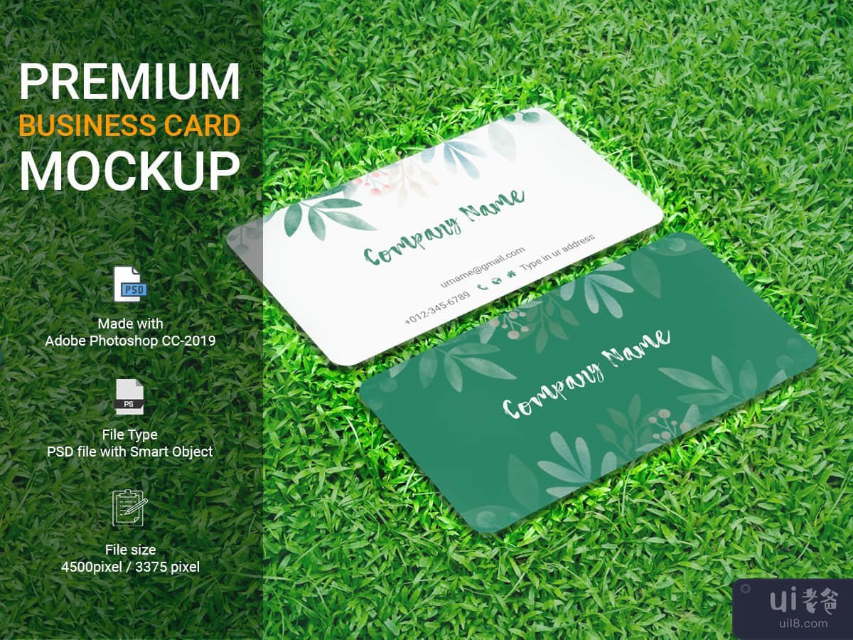 Business card mock-up