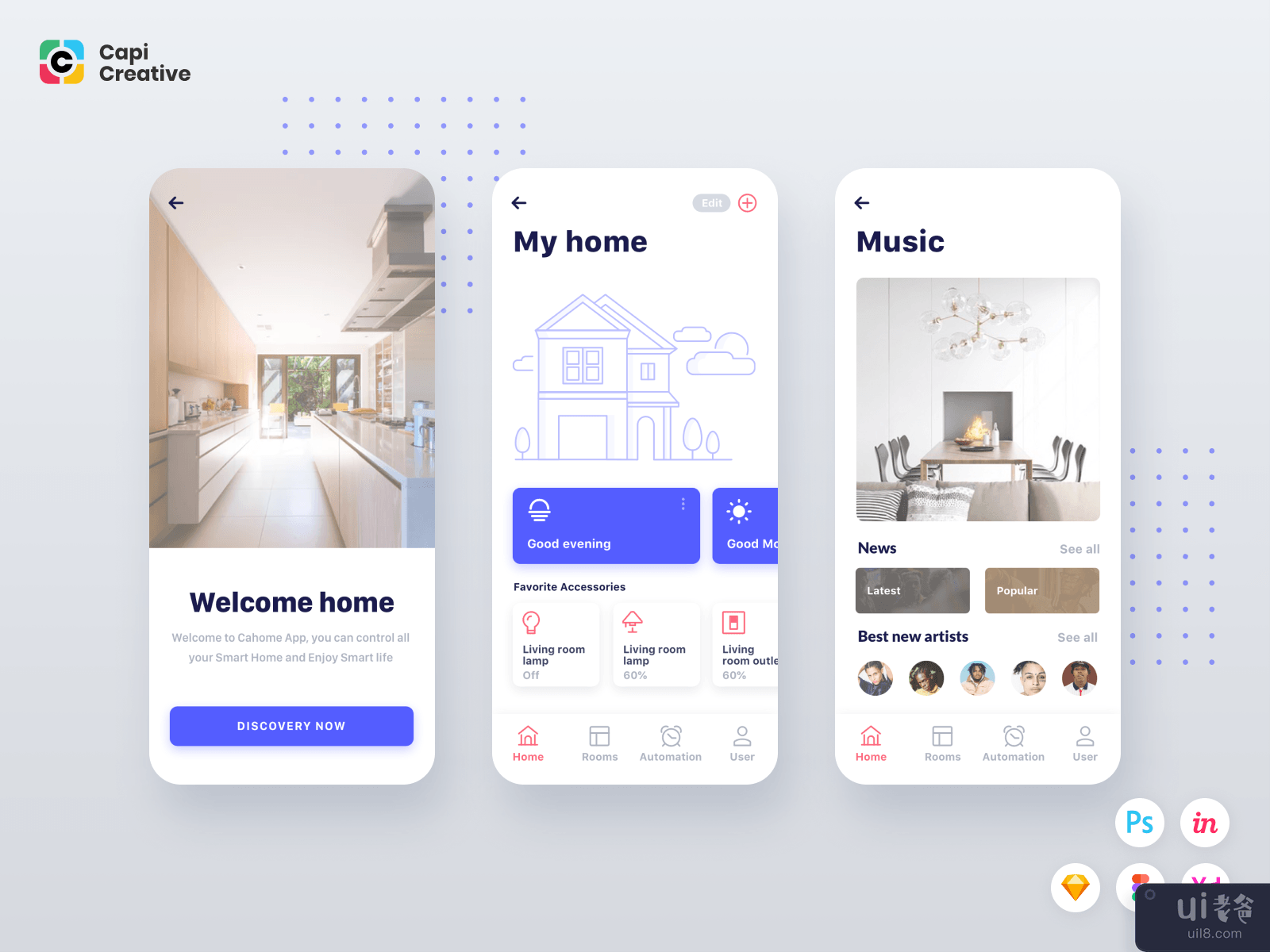 Cahome UI Kit #2