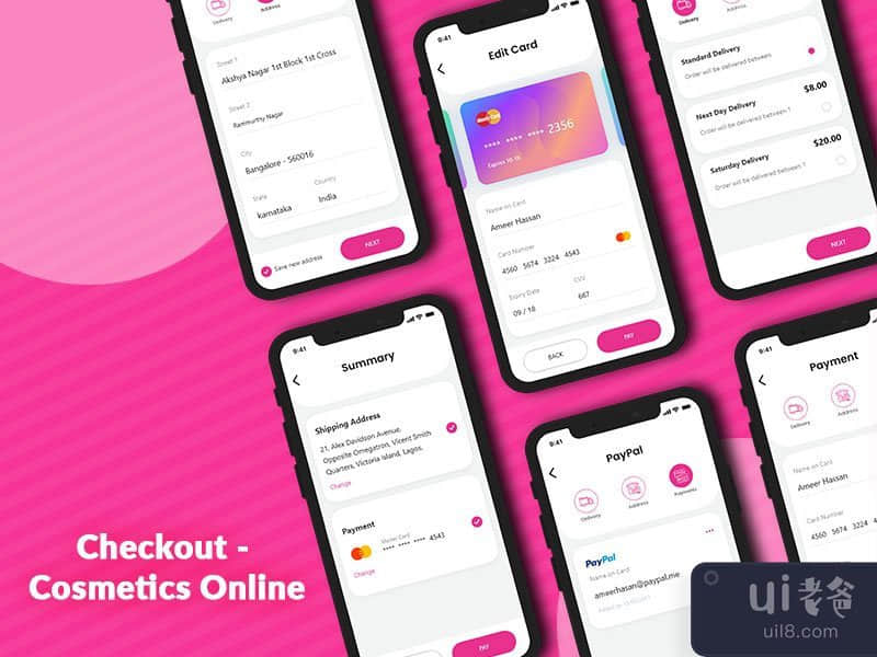 Checkout - Cosmetics Online