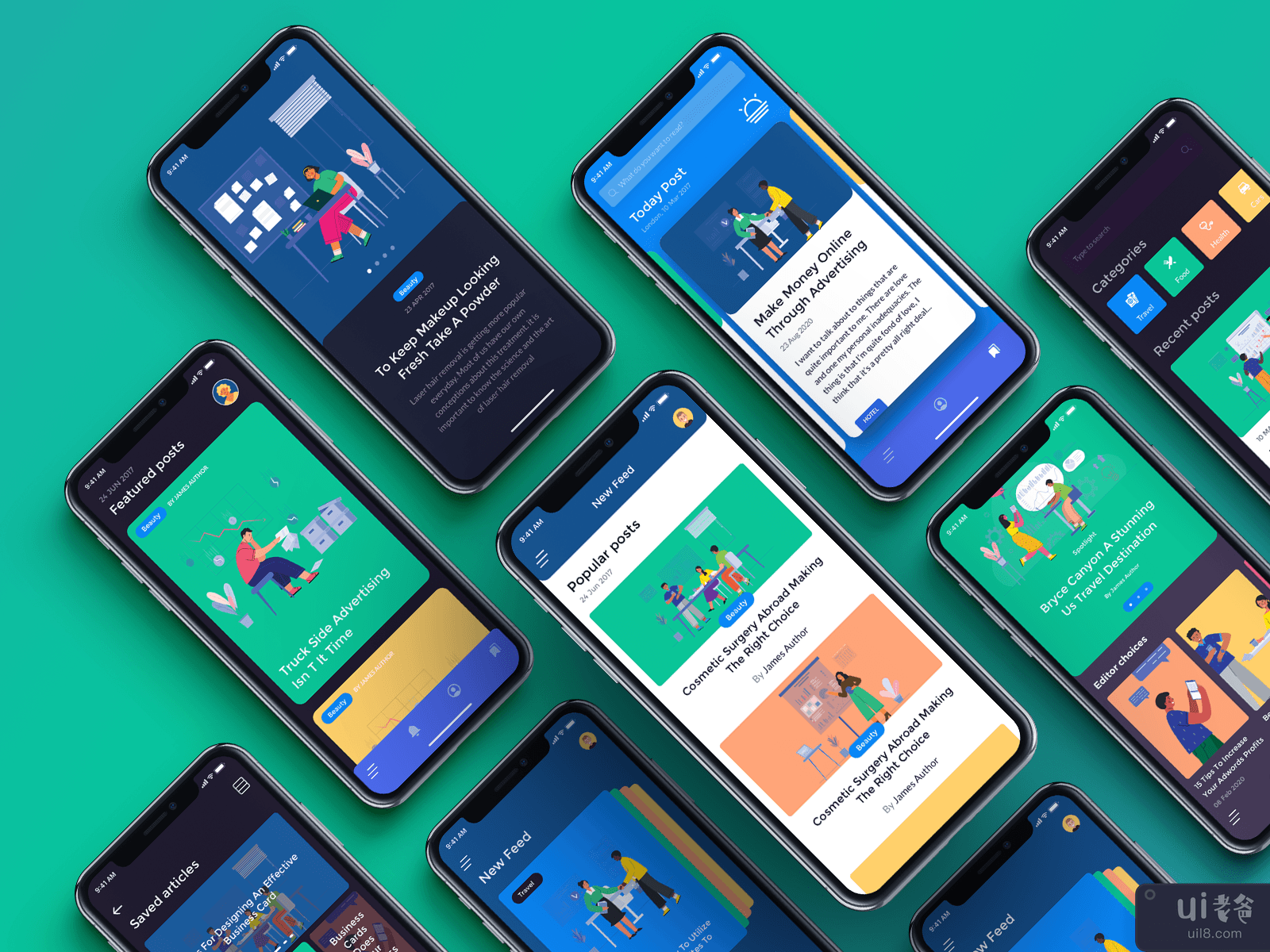 Claka UI KIT - News & Magazines