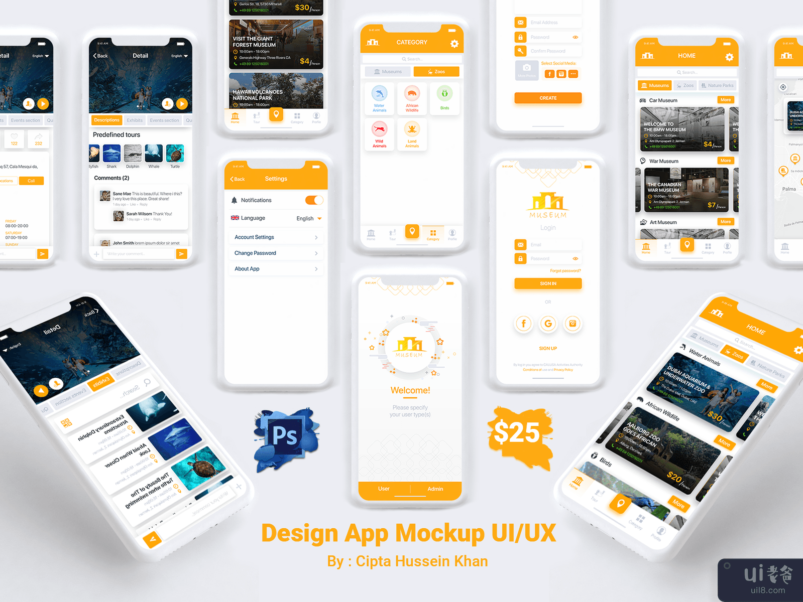 Museums, Zoos, Nature Parks App
