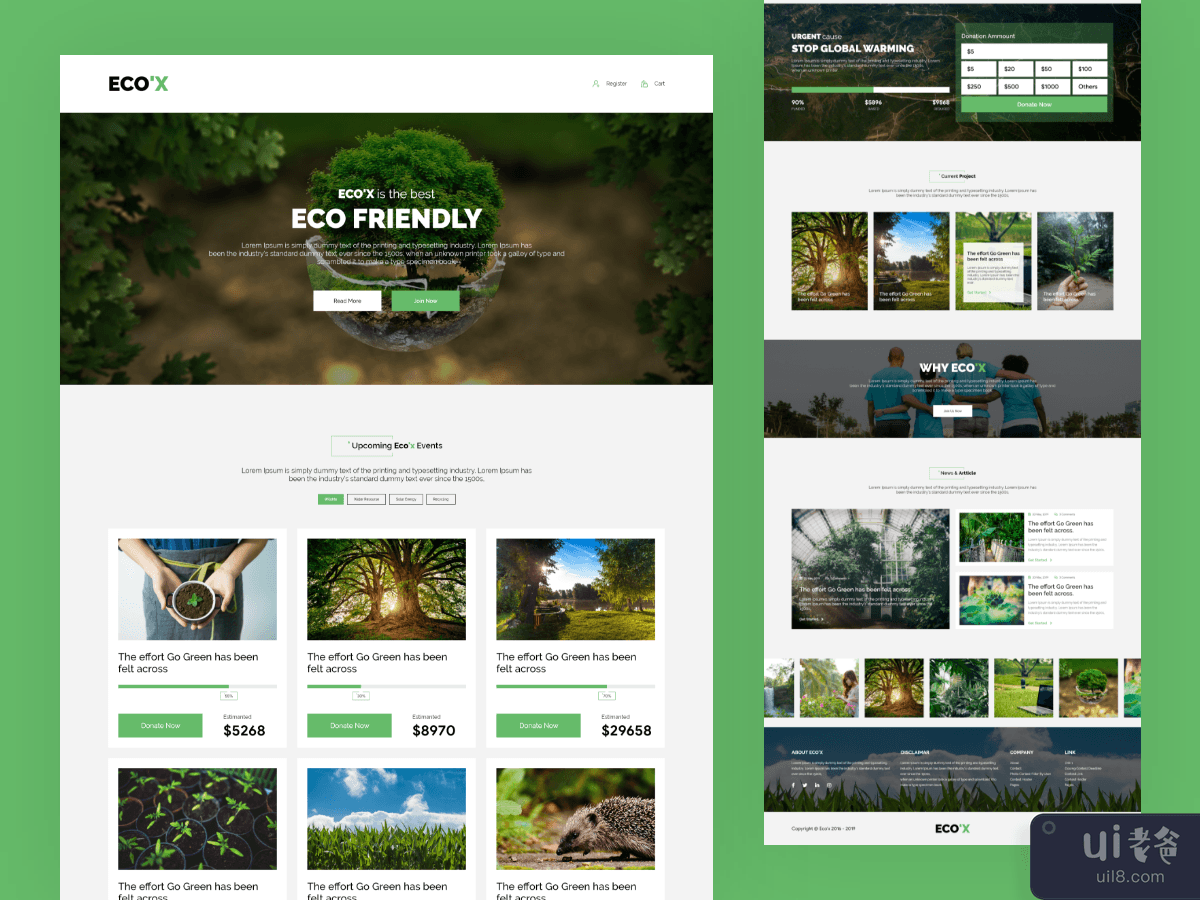 Eco Environmental Natural Theme