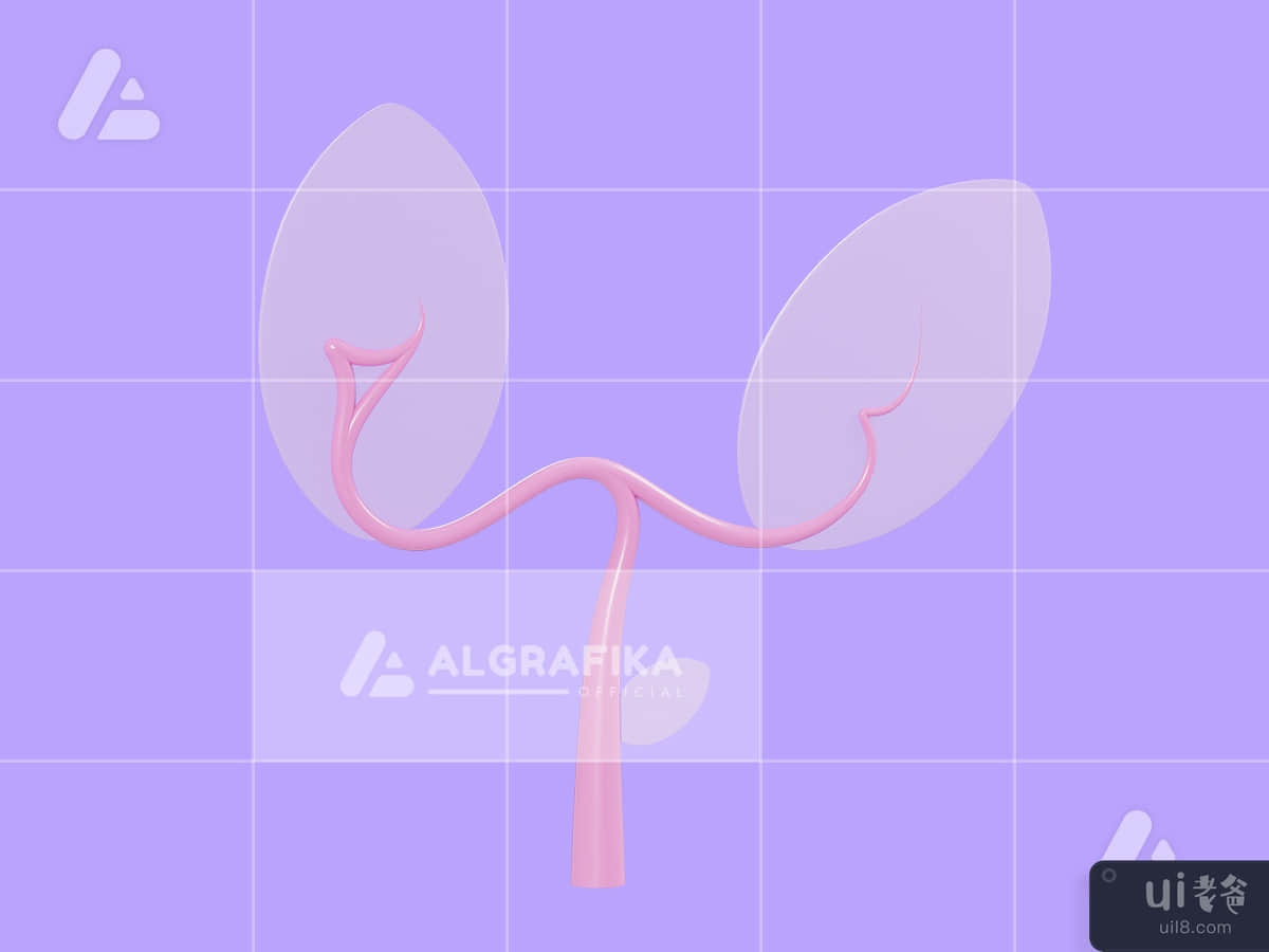 3d illustration freshness object