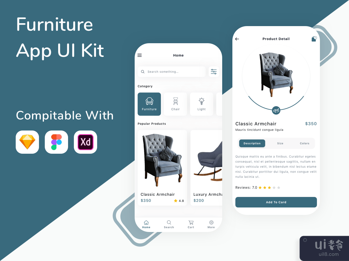 Furniture App UI Kit