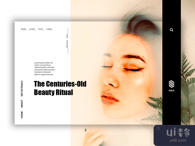 Hero Header - Beauty Ritual
