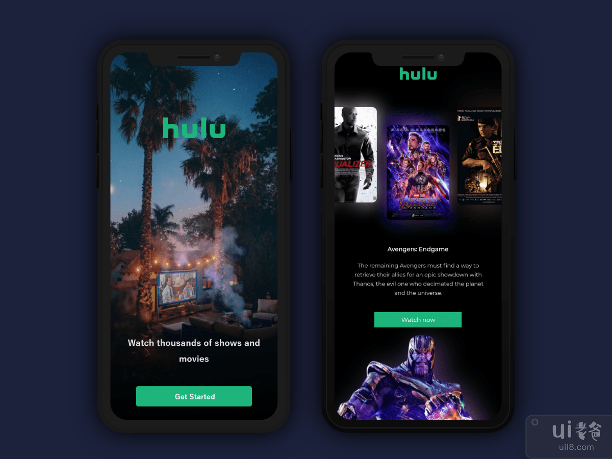 Hulu App Redesign