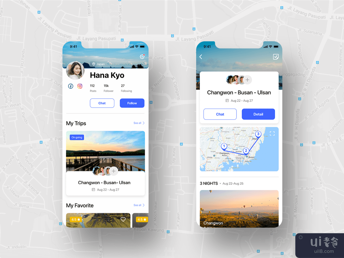 Le Trip - Travel planner UI KIT