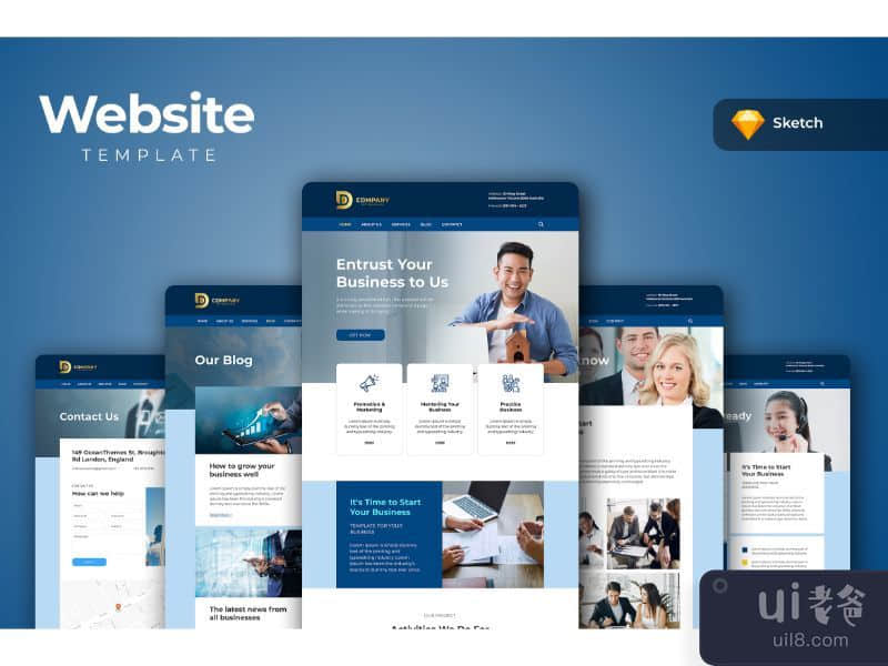 Corporate Business Website Templates