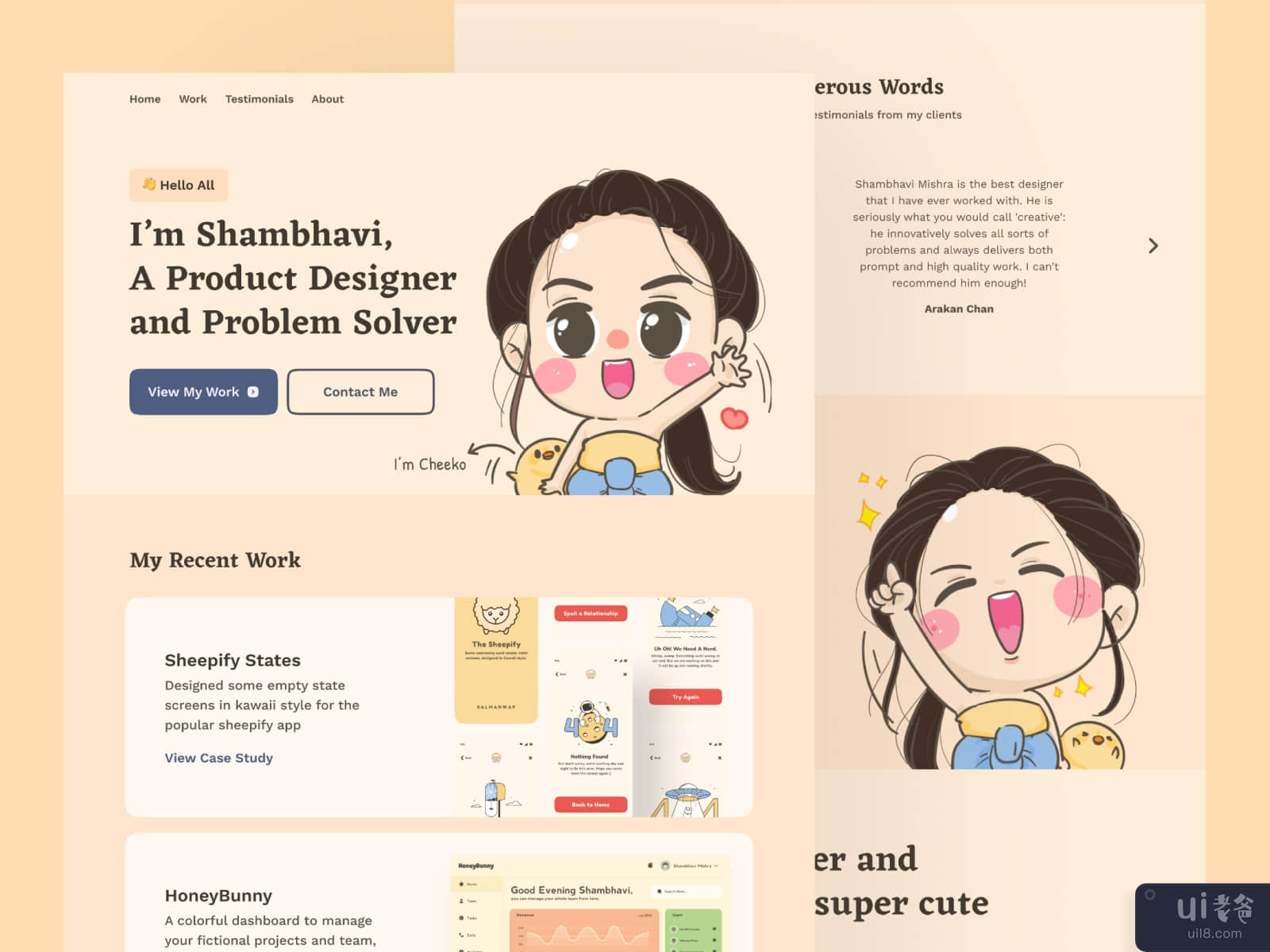 Portfolio Website Template