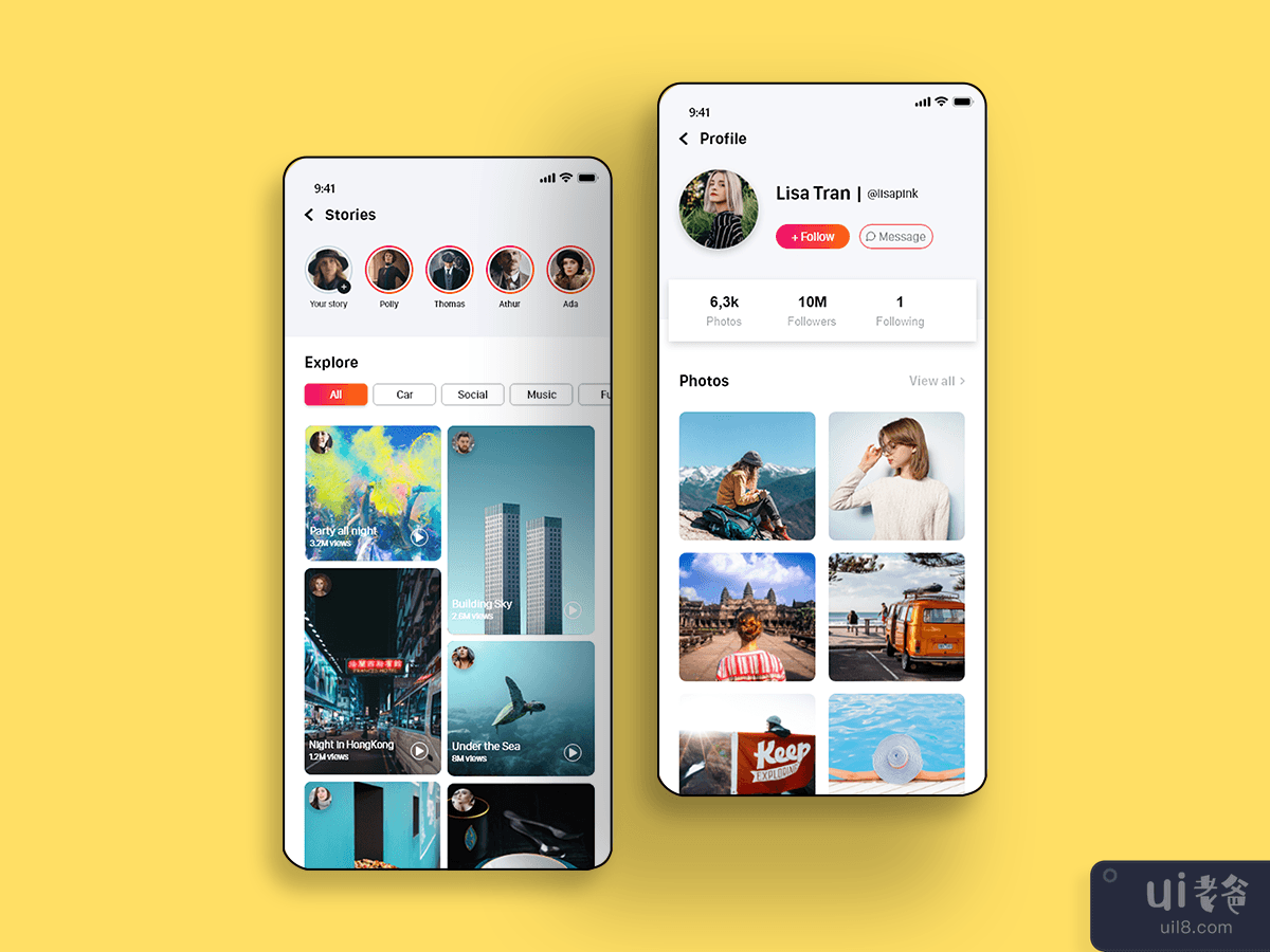 Social App Concept 🤳
