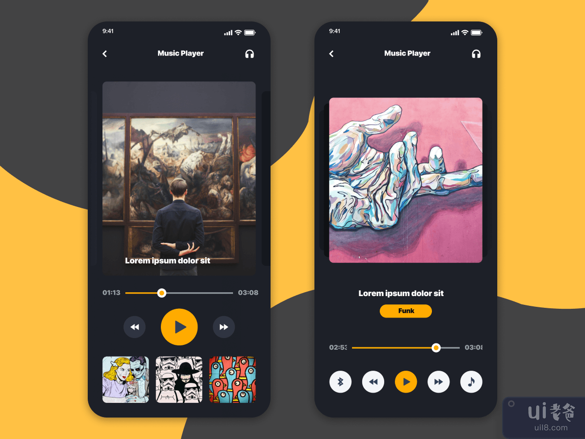 Music App UI Kit