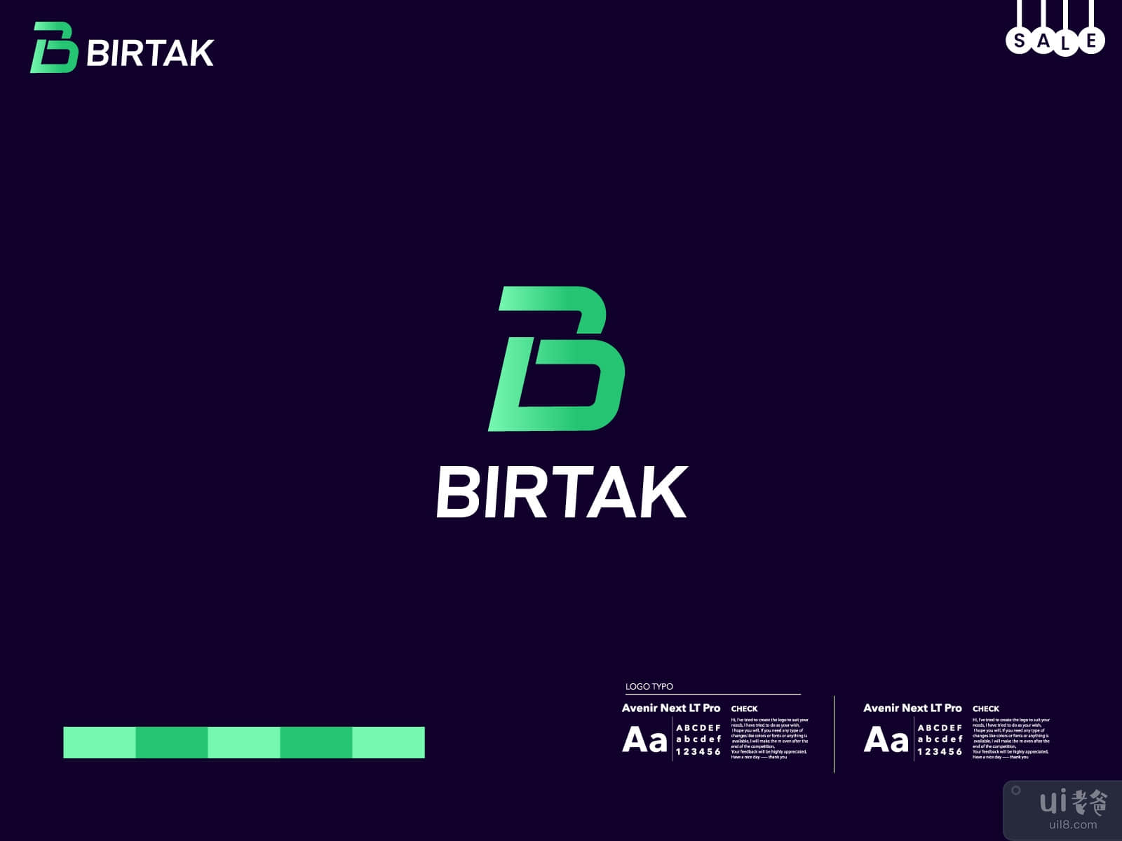 B letter mark logo design - B logo - B letter logo - LOGO DESIGN