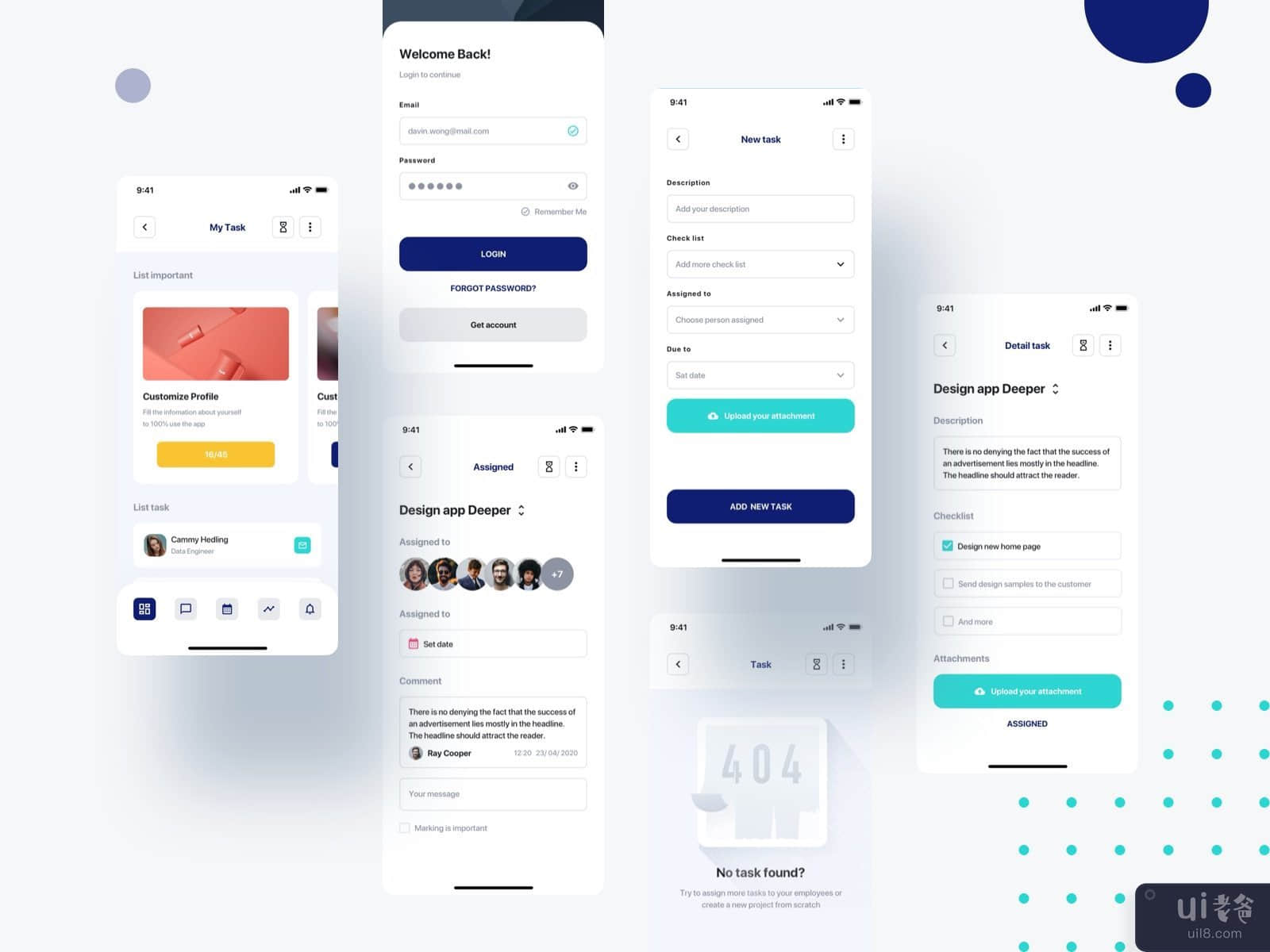 启动任务 - 任务管理器应用程序 UI 工具包（Demo#2）(Boot Task - Task manager app UI Kit (Demo#2))插图2