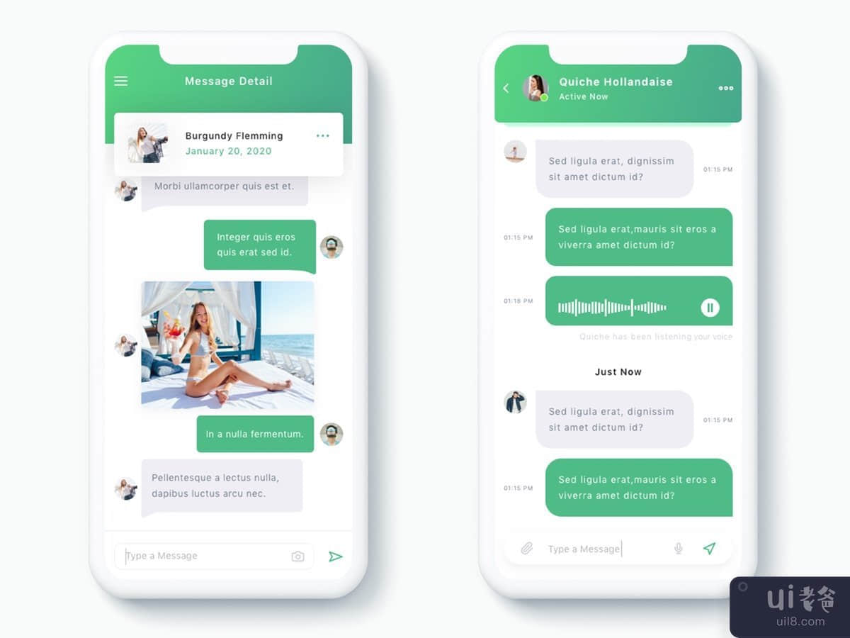 聊天应用程序 UI 套件包(Chat App UI Kit Bundle)插图1