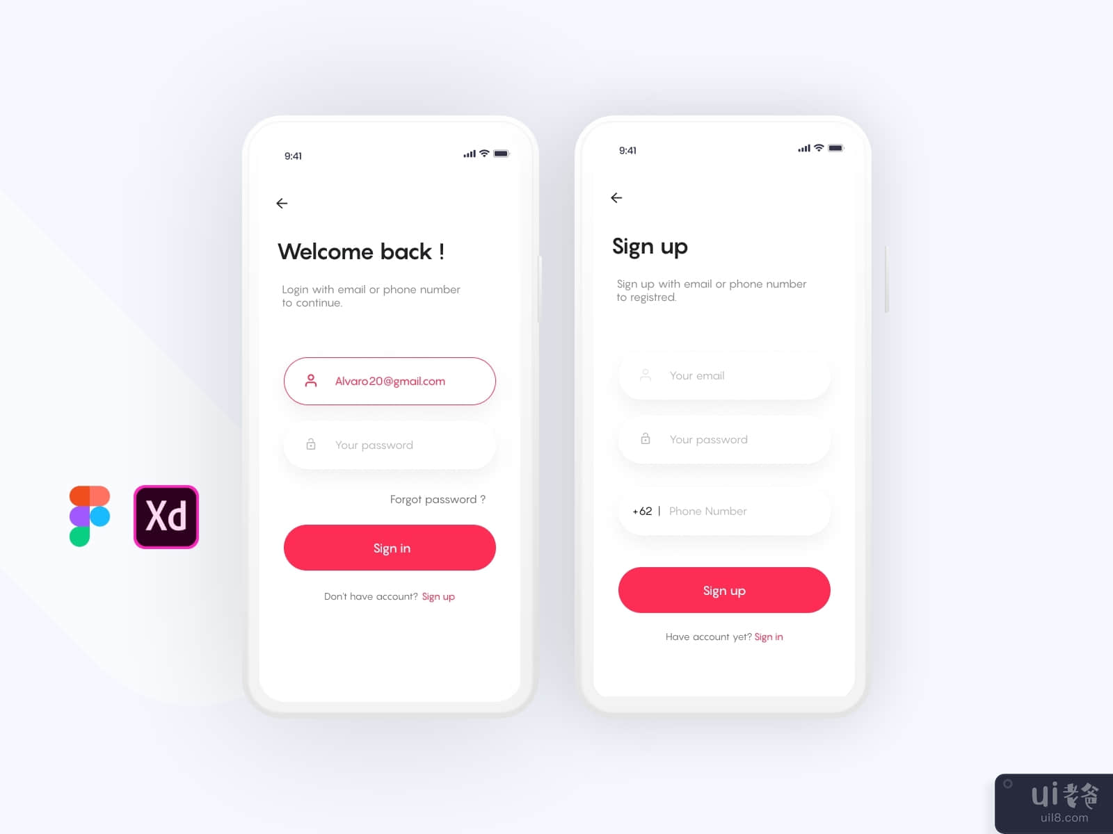 Sign in & Sign up App