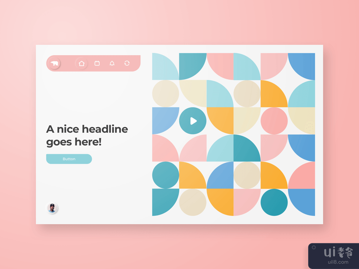 Header for landing (pt.1)