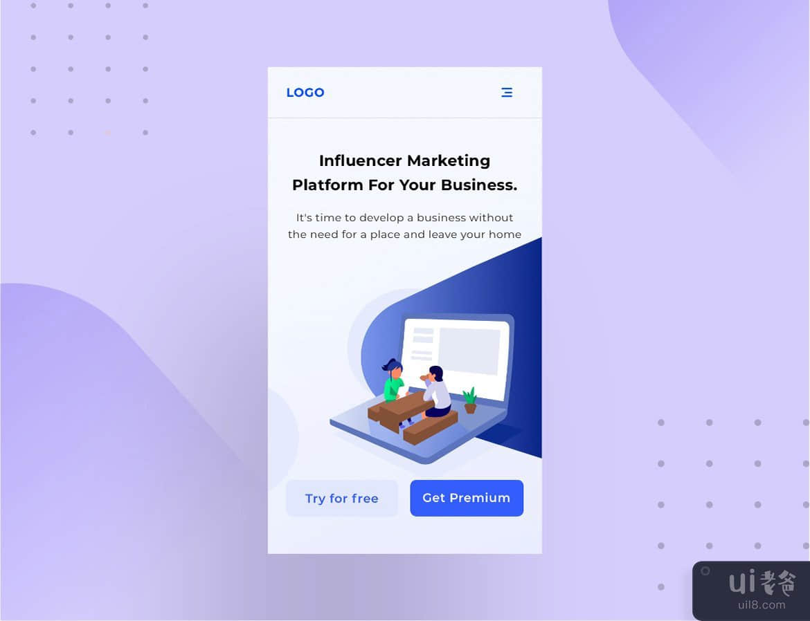 社交营销登陆页面 1.1(Social Marketing Landingpage 1.1)插图