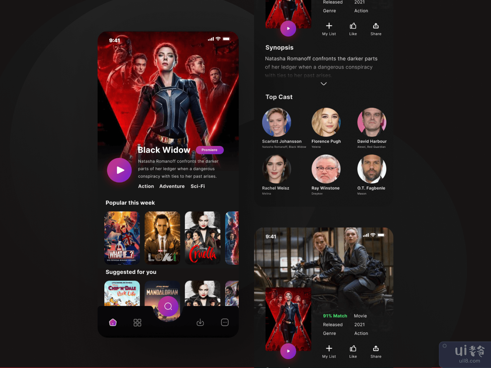 Disney+ App Redesign Challenge
