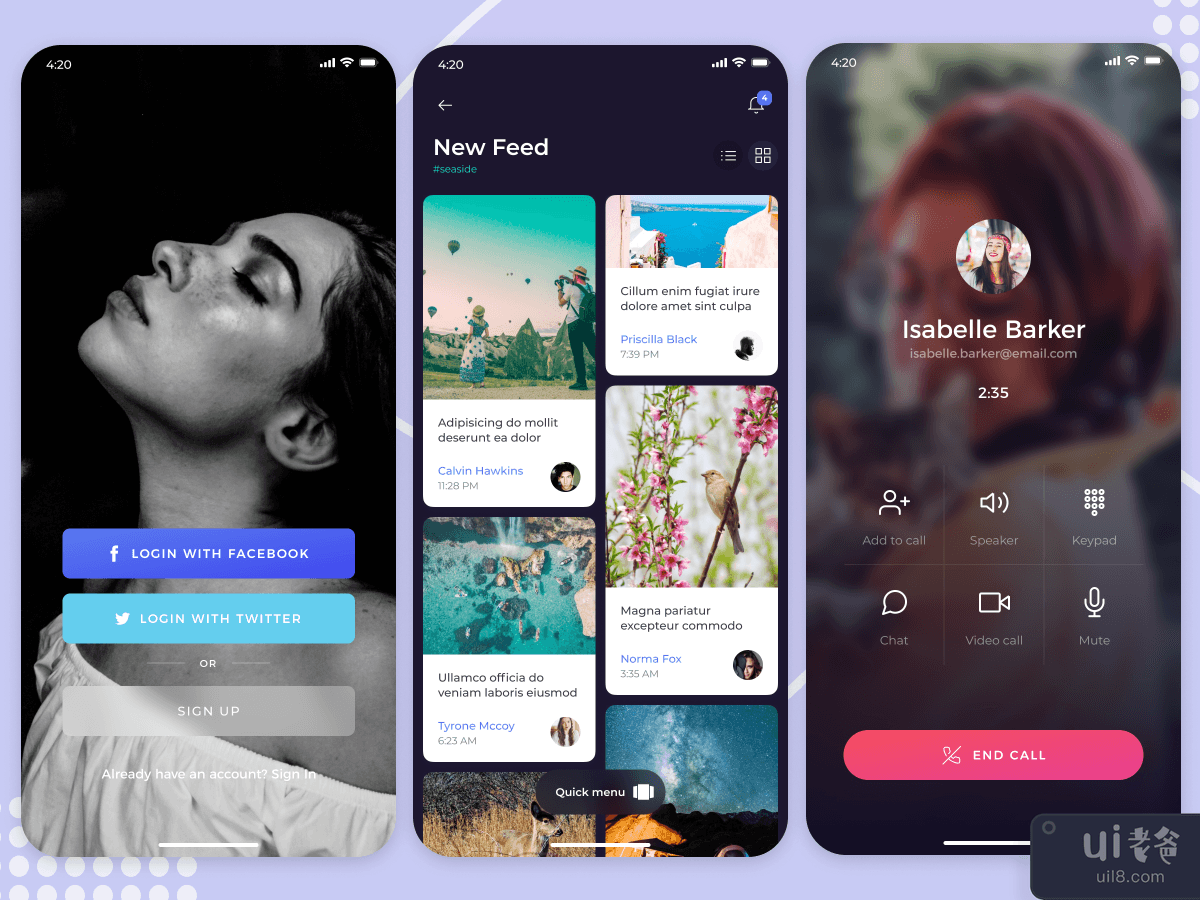 Travel App Concept