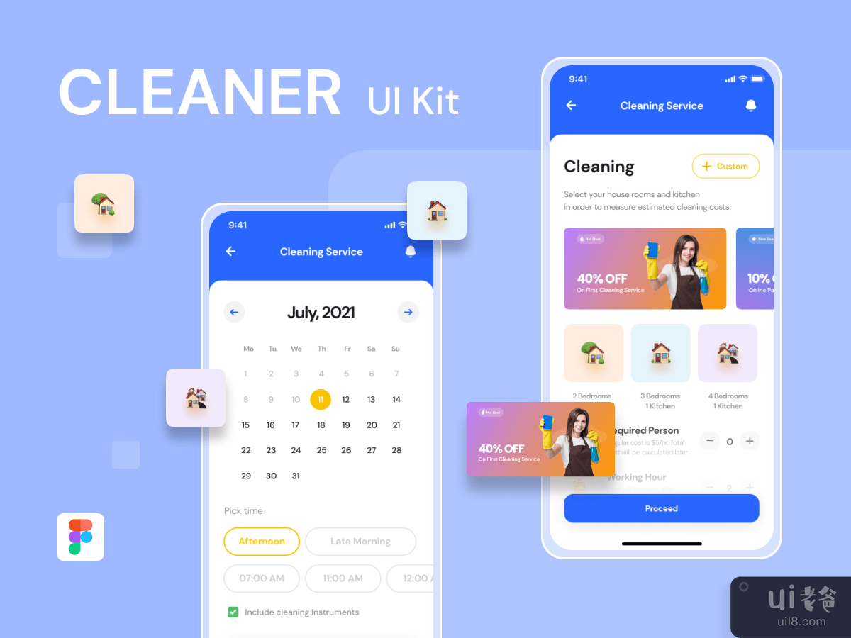 Cleaner Ui Kit