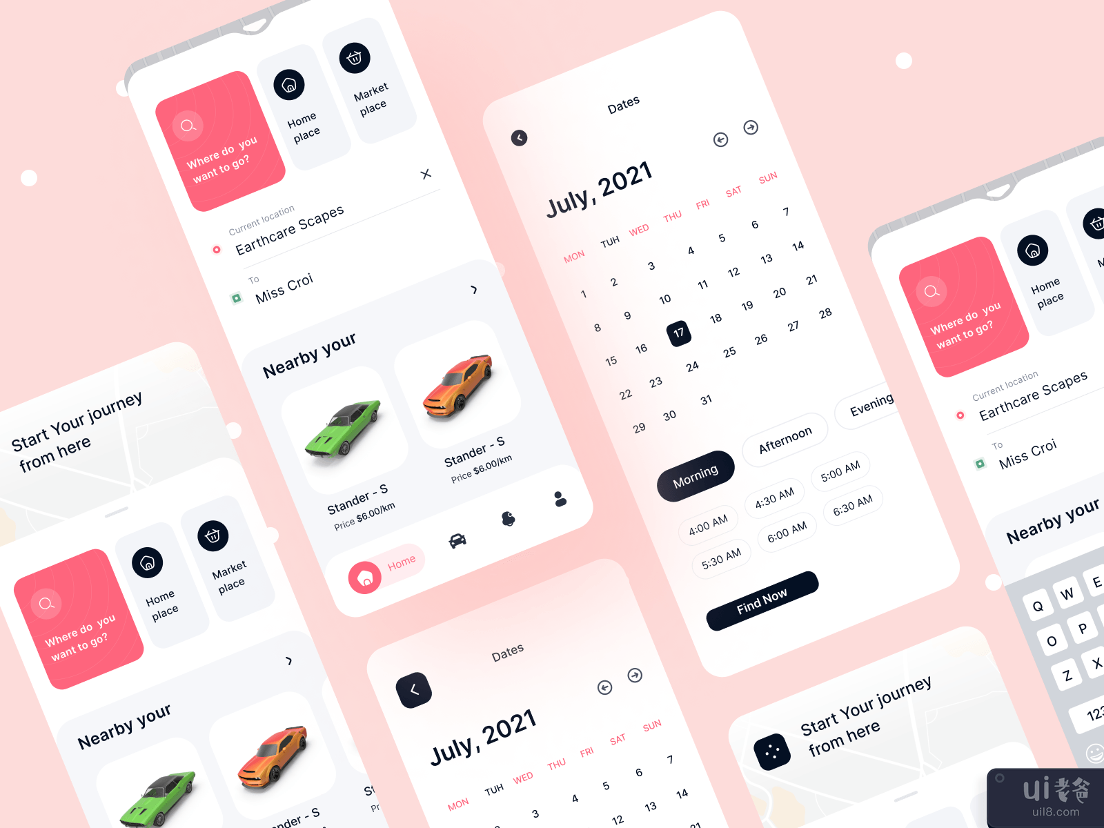 Ride Sharing Mobile App