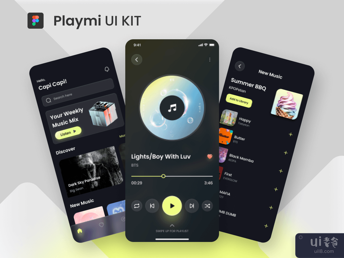 Playmi UI Kit
