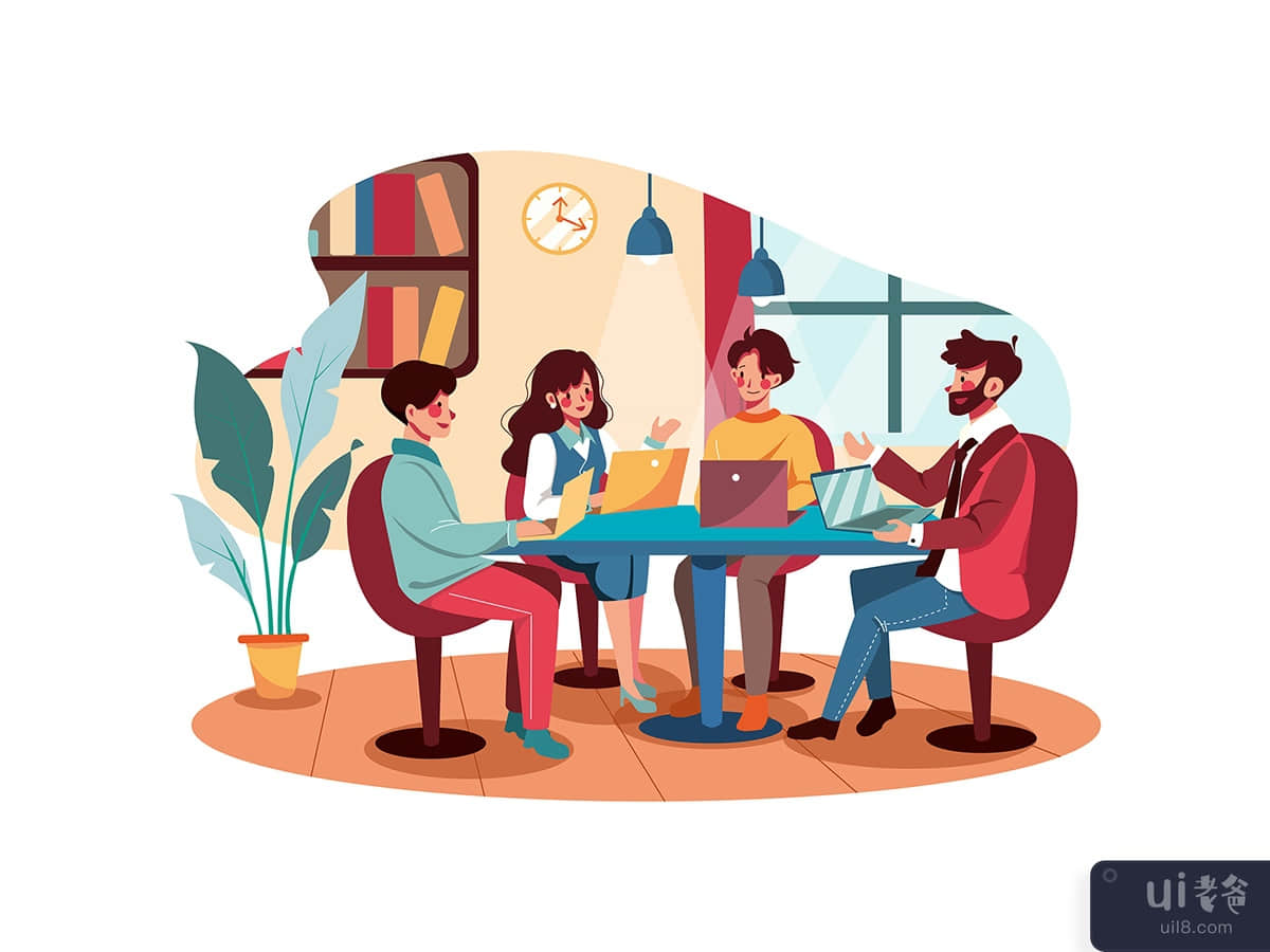 Business people meeting in office 