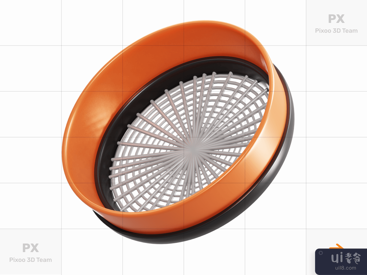 Pawon - 3D Kitchen Tools Set _ Sieve