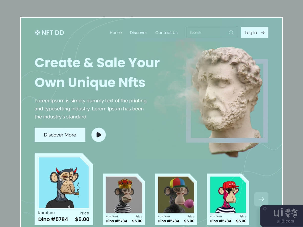 Nft landing page 