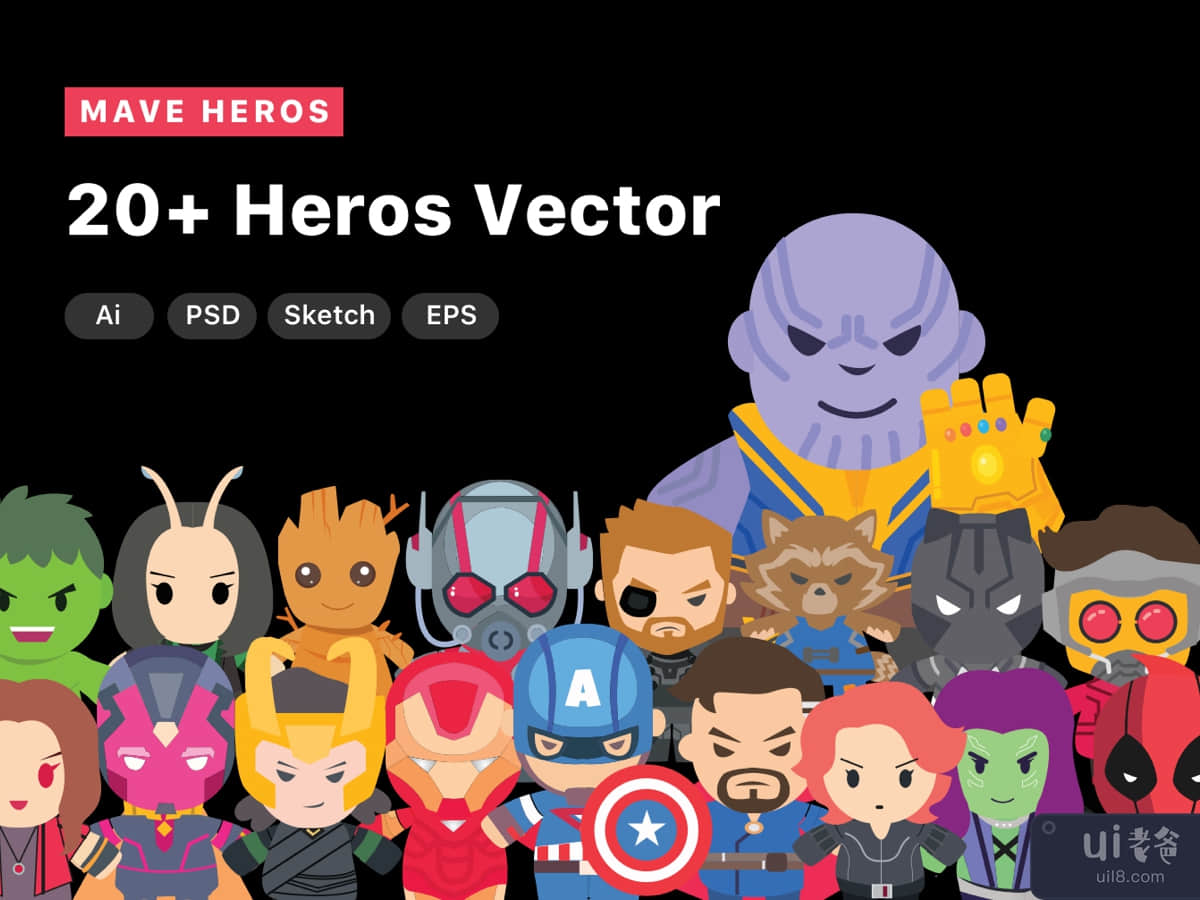 Mave Heros Vector