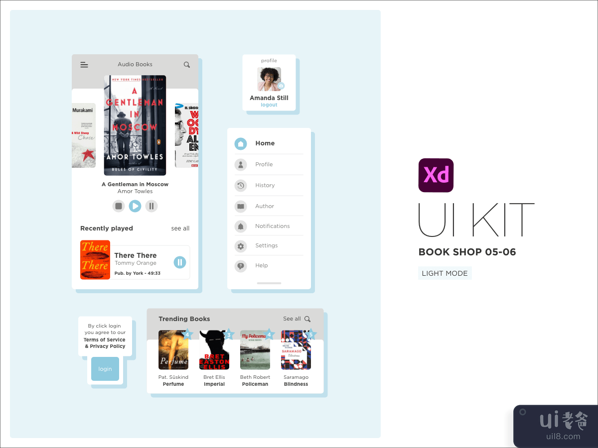 Bookshop UI Kit