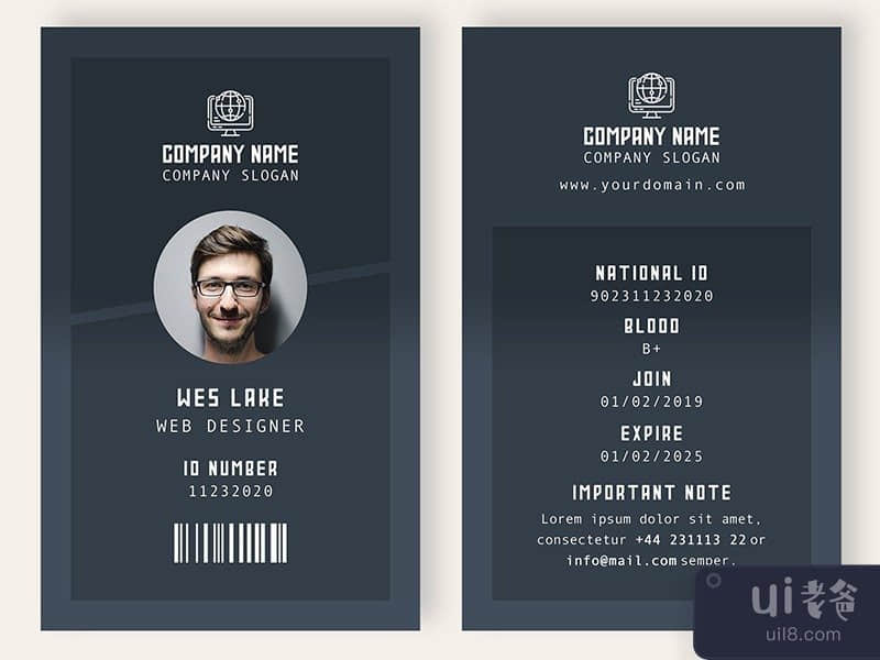 ID Card Template