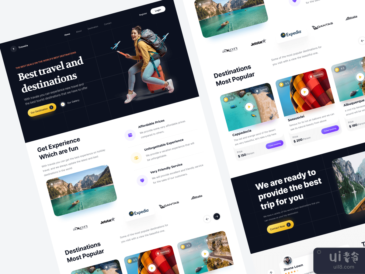 Travala - Exploration Design Travel and agency