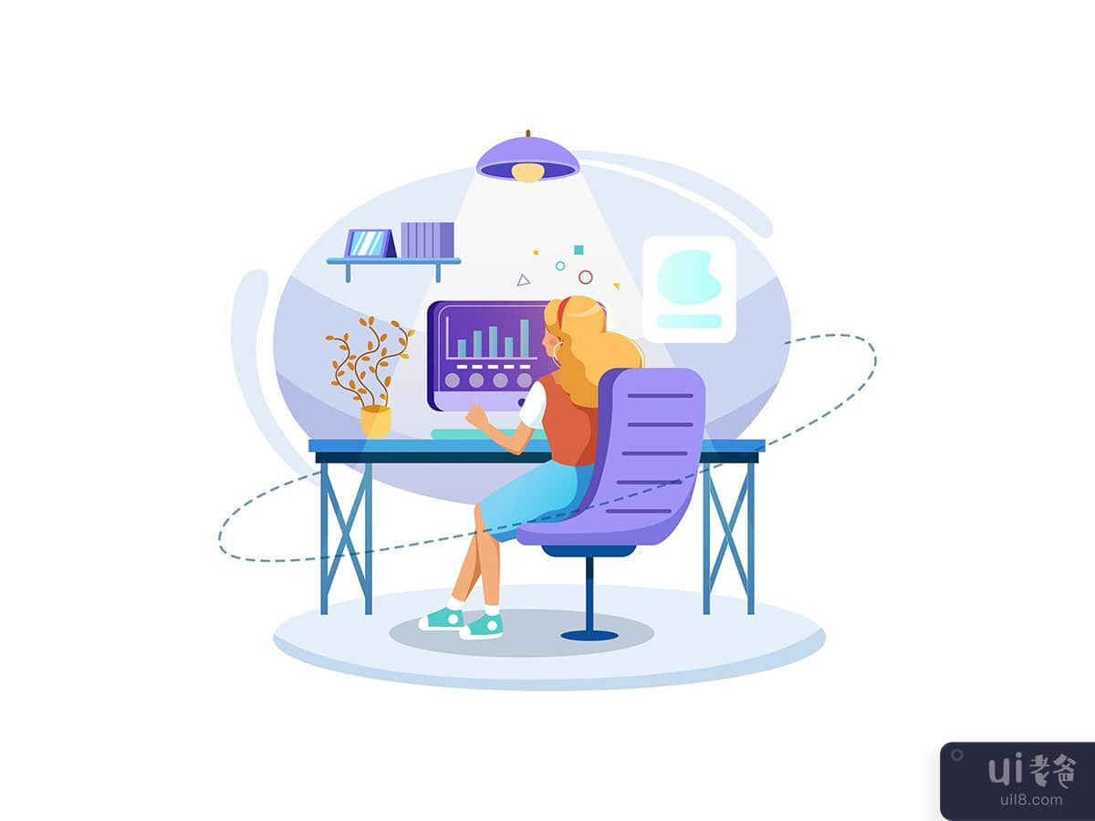 Business & Finance Illustration concept