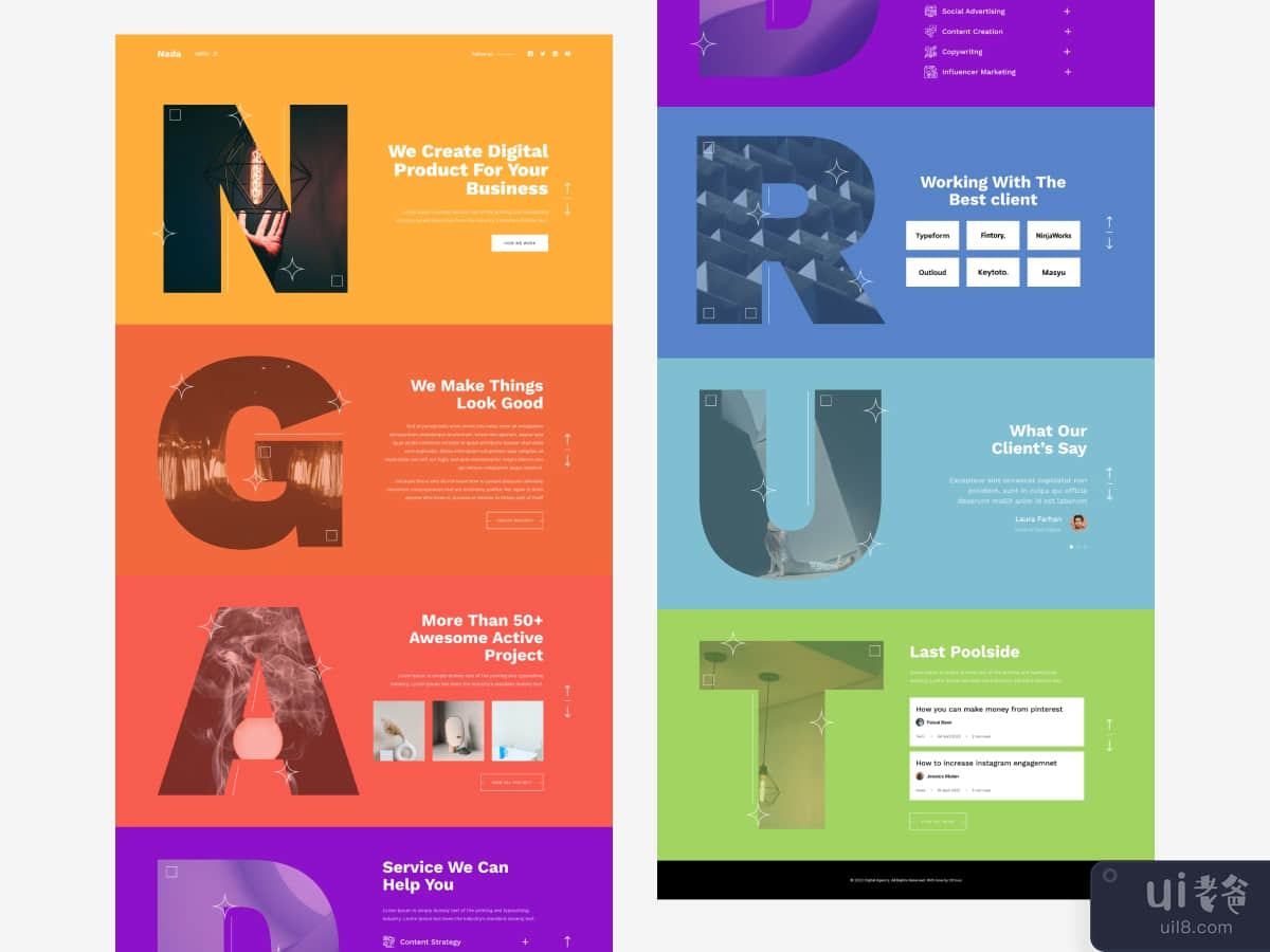 Creative Business UI Template